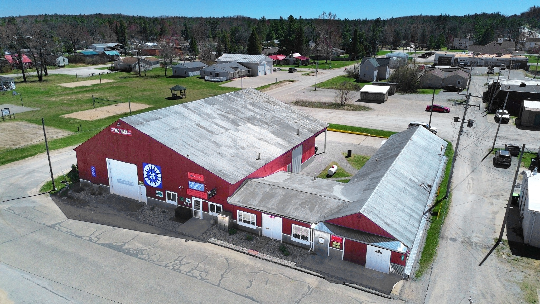 Au Sable River Tobacco facility in Mio Michigan